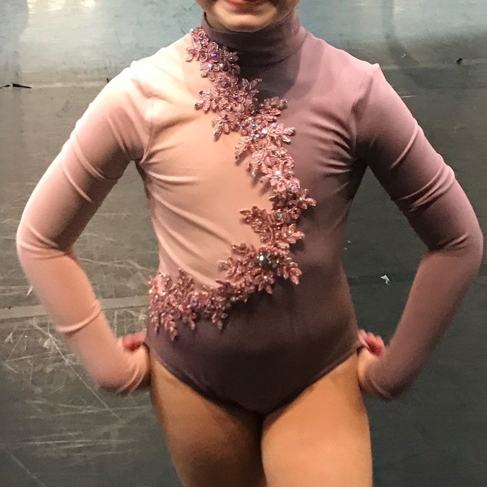 Girls Dance leotard costume